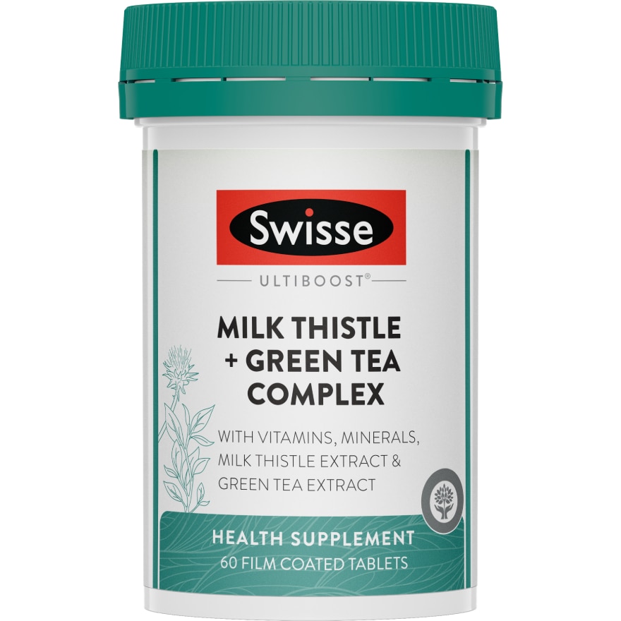 Ultiboost Milk Thistle + Green Tea Complex 60s