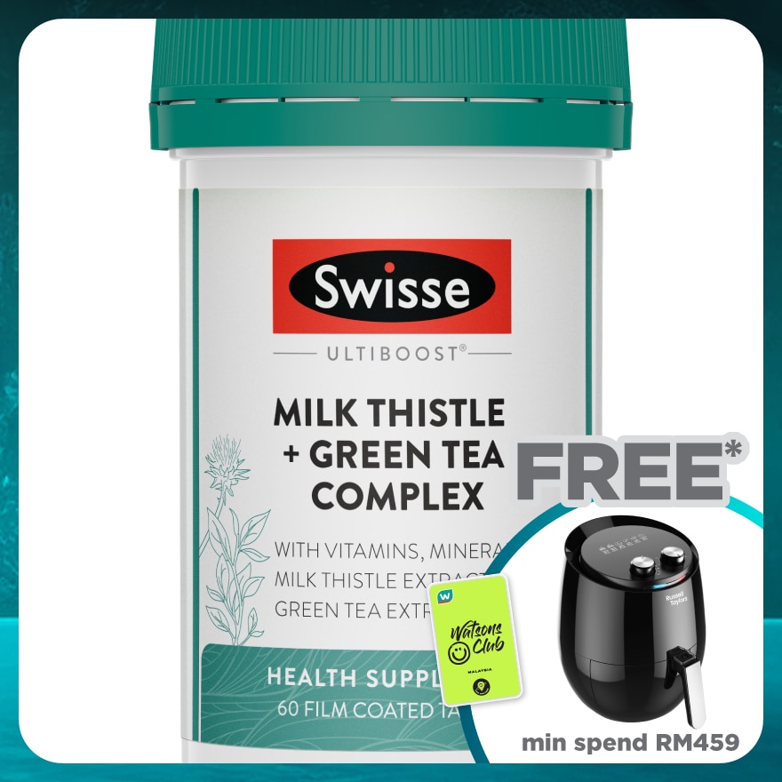 Ultiboost Milk Thistle + Green Tea Complex 60s