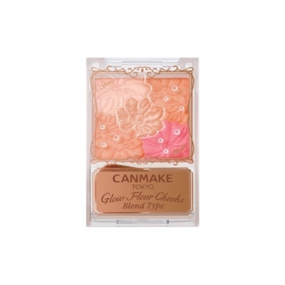 CANMAKE Glow Fleur Cheeks B01 Cotton Coral