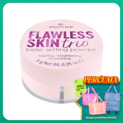 ESSENCE Flawless Skin Trio Loose Setting Powder 10