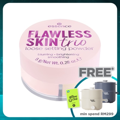 ESSENCE Flawless Skin Trio Loose Setting Powder 10