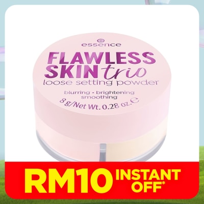 ESSENCE Flawless Skin Trio Loose Setting Powder 10