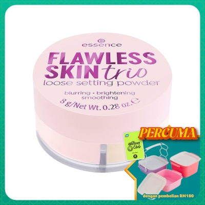 ESSENCE - Flawless Skin Trio Loose Setting Powder 10