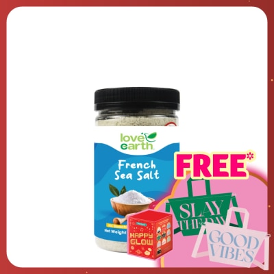 LOVE EARTH Bottle French Sea Salt 300g