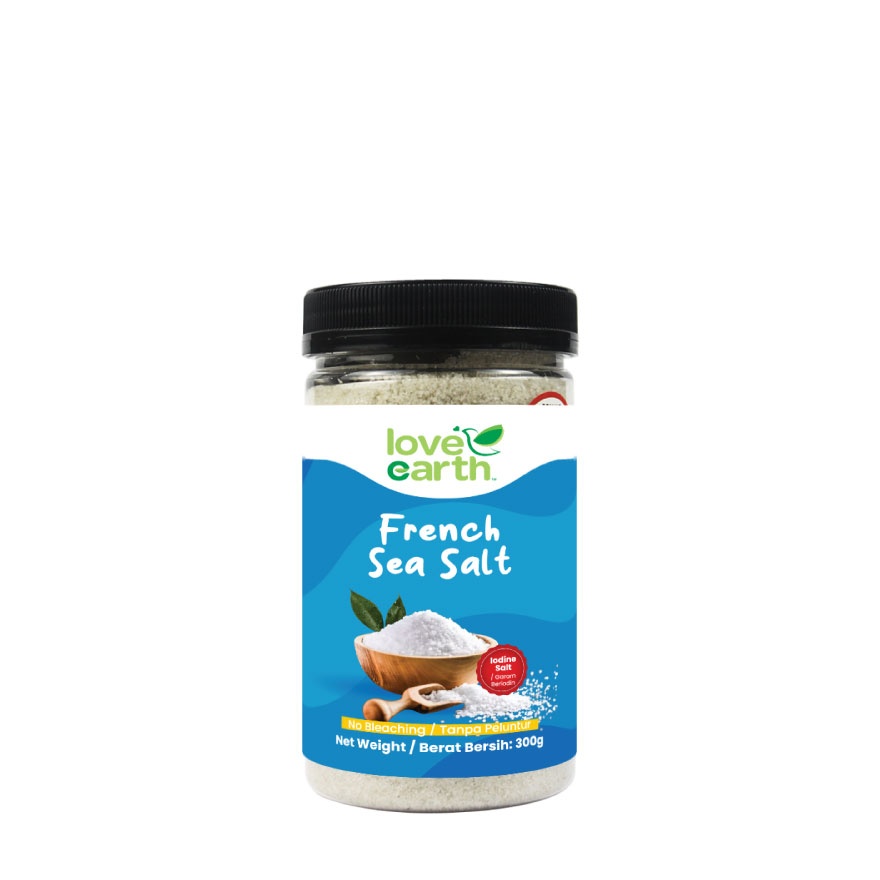 Bottle French Sea Salt 300g