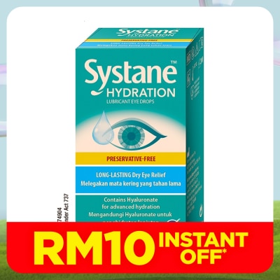 SYSTANE Hydration Multidose Preservative Free Eye Drop 10ml