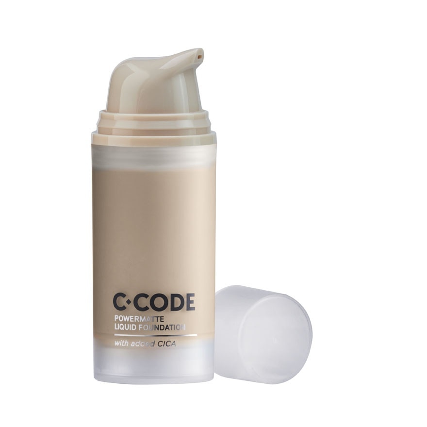 Powermatte Liquid Foundation with added Cica N1 30ml