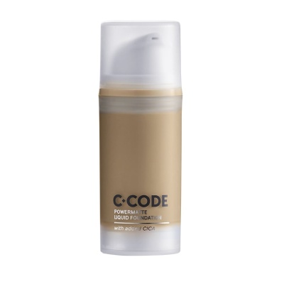 C.CODE Powermatte Liquid Foundation with added Cica N2 30ml