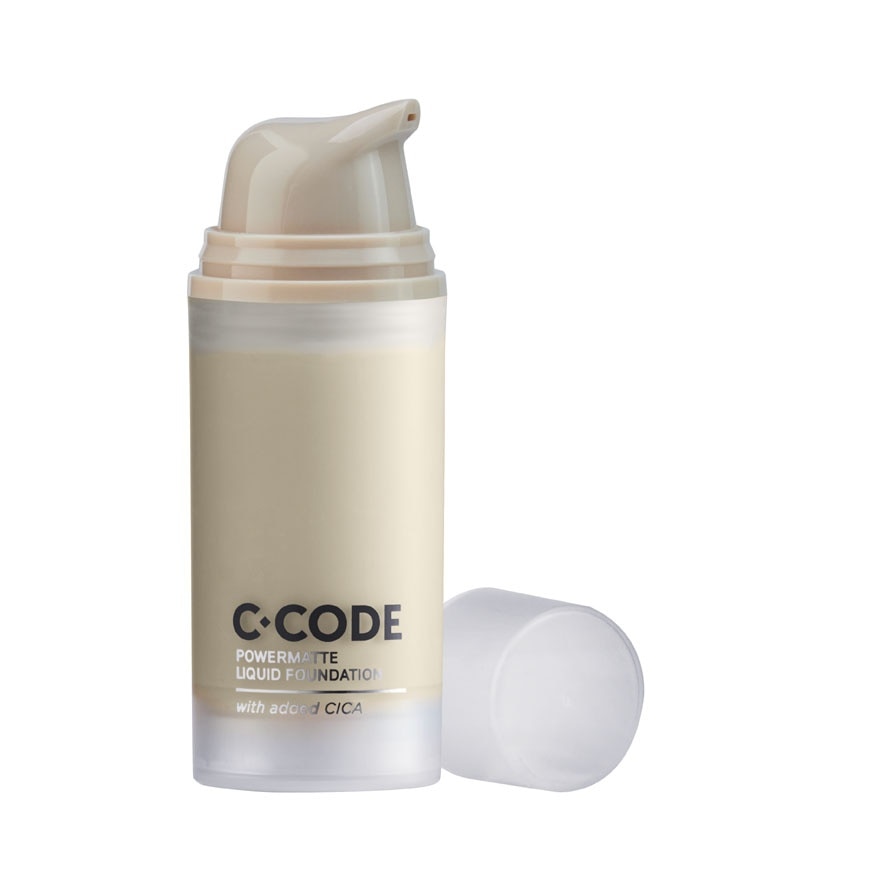 Powermatte Liquid Foundation with added Cica W1 30ml
