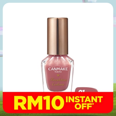 CANMAKE Foundation Colors 01 Natural Pink