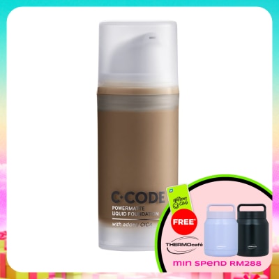 C.CODE - Powermatte Liquid Foundation with added Cica W3 30ml