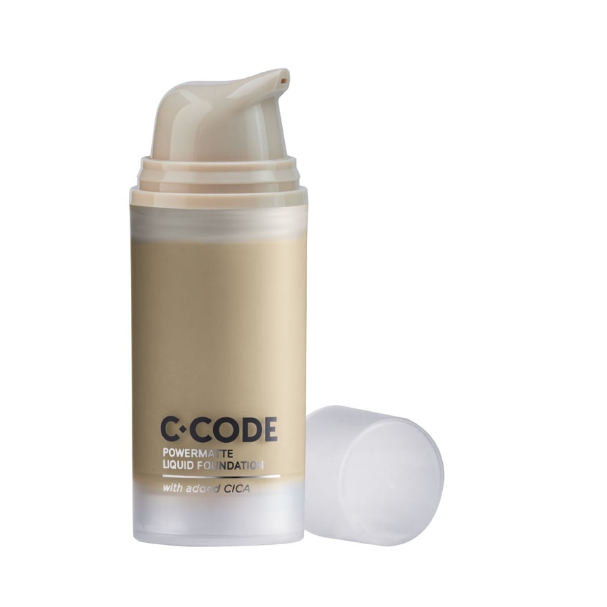 Powermatte Liquid Foundation with added Cica W2 30ml