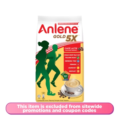 ANLENE Gold 5X Cafe Latte 550G