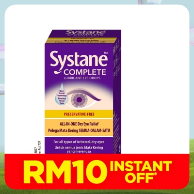 SYSTANE Complete Multidose Preservative Free Eye Drop 10ml
