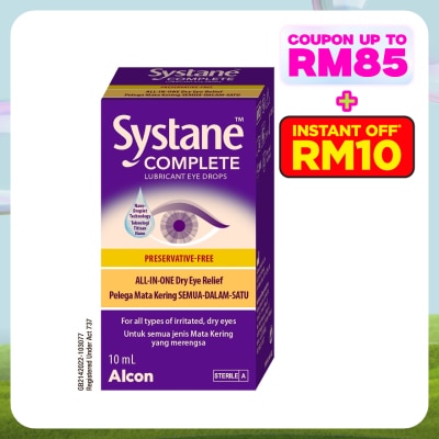 SYSTANE Complete Multidose Preservative Free Eye Drop 10ml