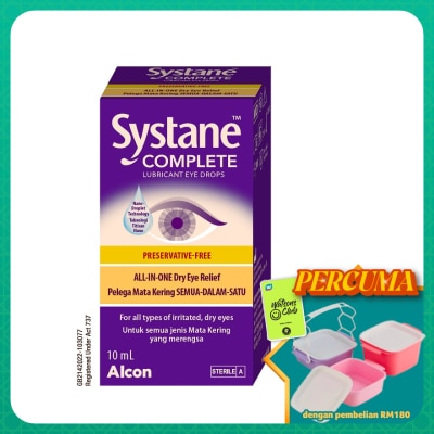 SYSTANE - Complete Multidose Preservative Free Eye Drop 10ml