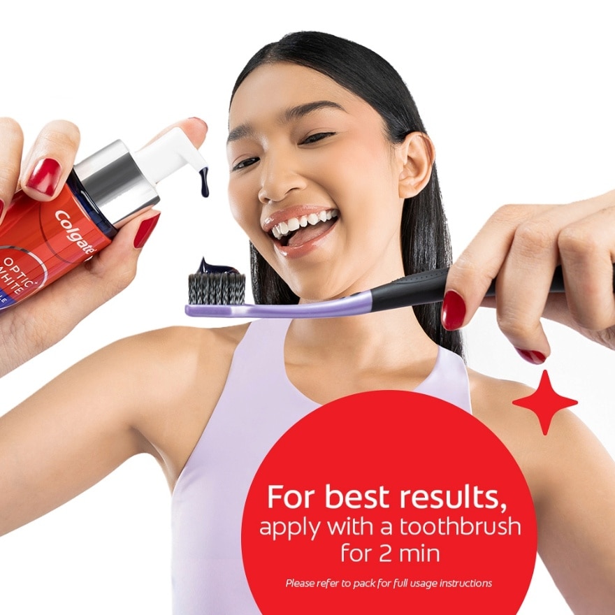 Colgate Optic White Purple Teeth Whitening Serum 40ml