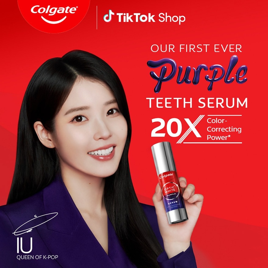 Colgate Optic White Purple Teeth Whitening Serum 40ml
