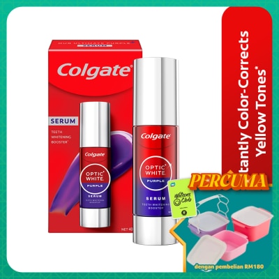 COLGATE - Colgate Optic White Purple Teeth Whitening Serum 40ml