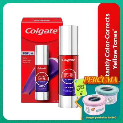 COLGATE Colgate Optic White Purple Teeth Whitening Serum 40ml