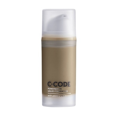 C.CODE Powermatte Liquid Foundation with added Cica C3 30ml