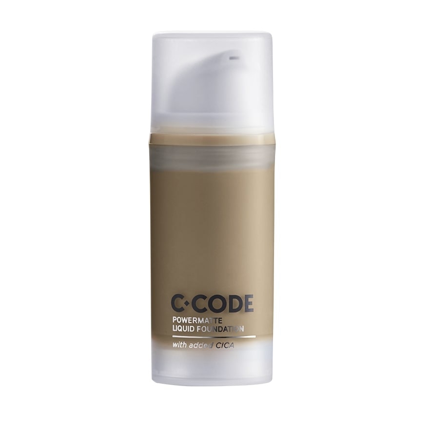 Powermatte Liquid Foundation with added Cica C3 30ml