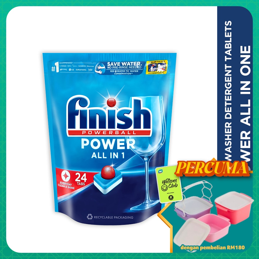 Dishwasher All- in-1 Power 24 tabs