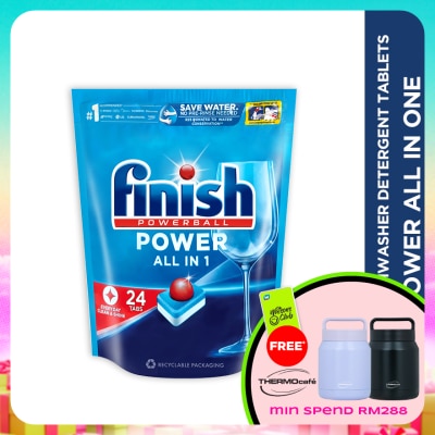 FINISH - Dishwasher All- in-1 Power 24 tabs