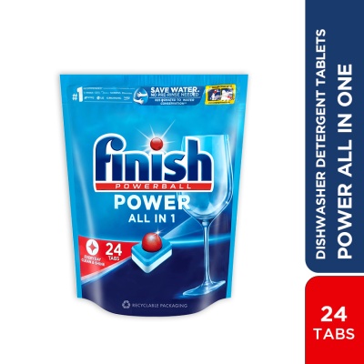 FINISH - Dishwasher All- in-1 Power 24 tabs