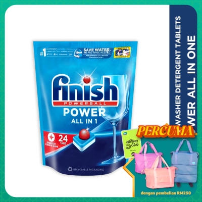 FINISH Dishwasher All- in-1 Power 24 tabs