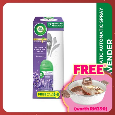 AIRWICK Freshmatic Lavender Essential Oil Automatic Spray
