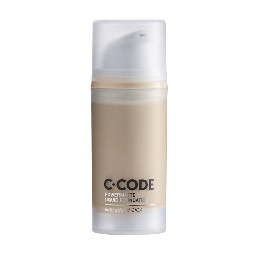 Powermatte Liquid Foundation with added Cica C2 30ml
