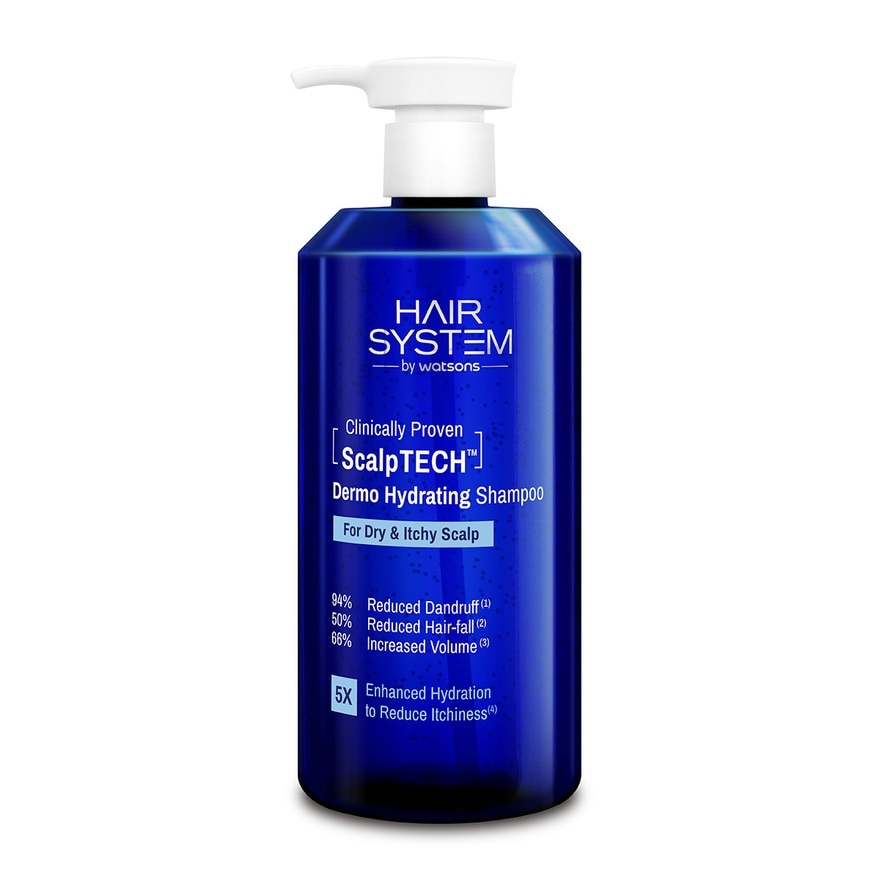 ScalpTECH Dermo Hydrating Shampoo for Dry & Itchy Scalp 500ML