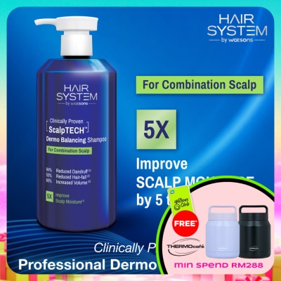 HAIR SYSTEM BY WATSONS - ScalpTECH Dermo Balancing Shampoo for Combination Scalp 500ML