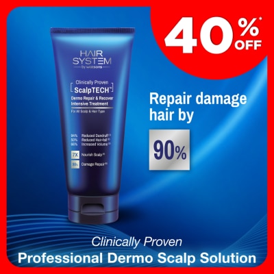 HAIR SYSTEM BY WATSONS ScalpTECH Dermo Repair & Recover Intensive Treatment 200ML