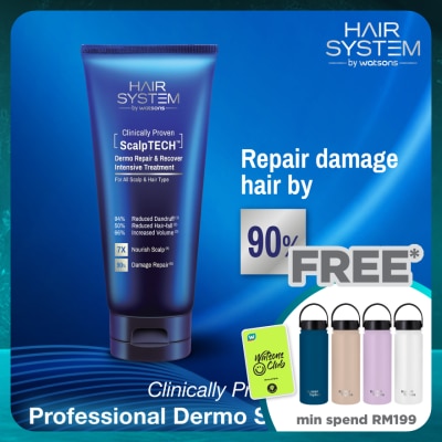 HAIR SYSTEM BY WATSONS ScalpTECH Dermo Repair & Recover Intensive Treatment 200ML