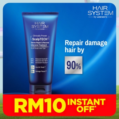 HAIR SYSTEM BY WATSONS ScalpTECH Dermo Repair & Recover Intensive Treatment 200ML