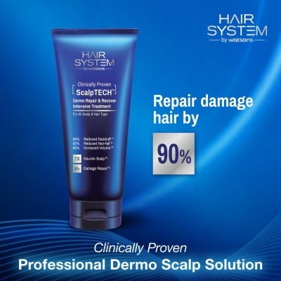 HAIR SYSTEM BY WATSONS ScalpTECH Dermo Repair & Recover Intensive Treatment 200ML