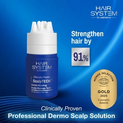 HAIR SYSTEM BY WATSONS - ScalpTECH Dermo Boosting Scalp Massage Tonic 80ML