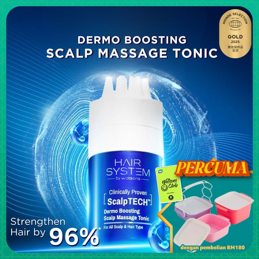 ScalpTECH Dermo Boosting Scalp Massage Tonic 80ML