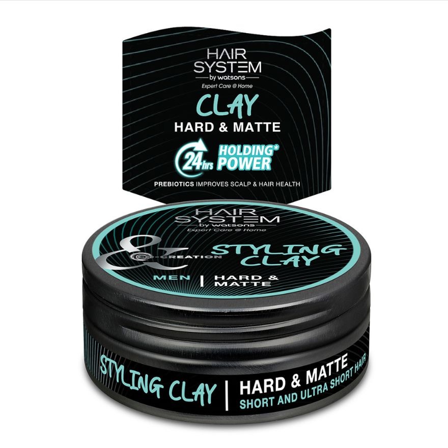 Styling Clay for short to ultra short hair (hard & matte) 70ML