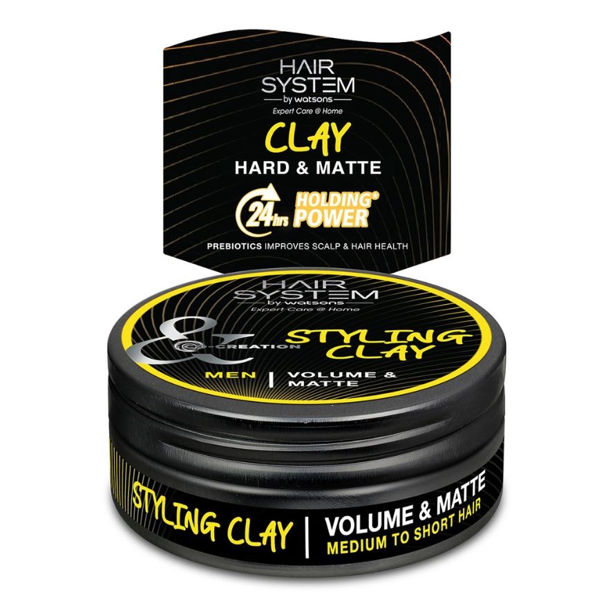 Styling Clay for medium to short hair (volume & matte) 70ML image