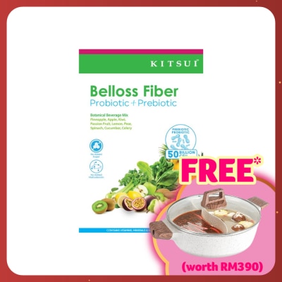 KITSUI Belloss Fiber Prebiotic + Probiotic 12g x 15s