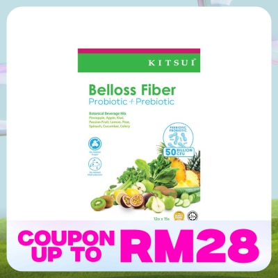 KITSUI Belloss Fiber Prebiotic + Probiotic 12g x 15s