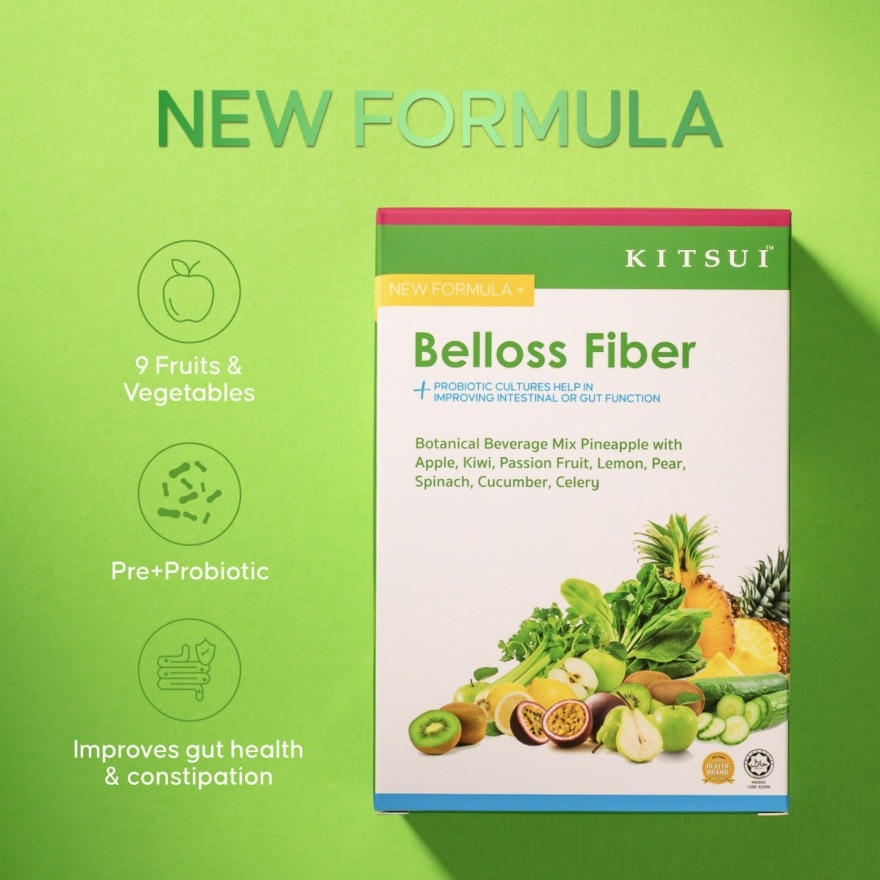 Belloss Fiber Prebiotic + Probiotic 12g x 15s