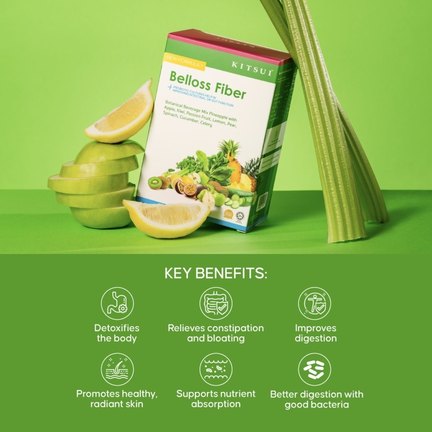 Belloss Fiber Prebiotic + Probiotic 12g x 15s