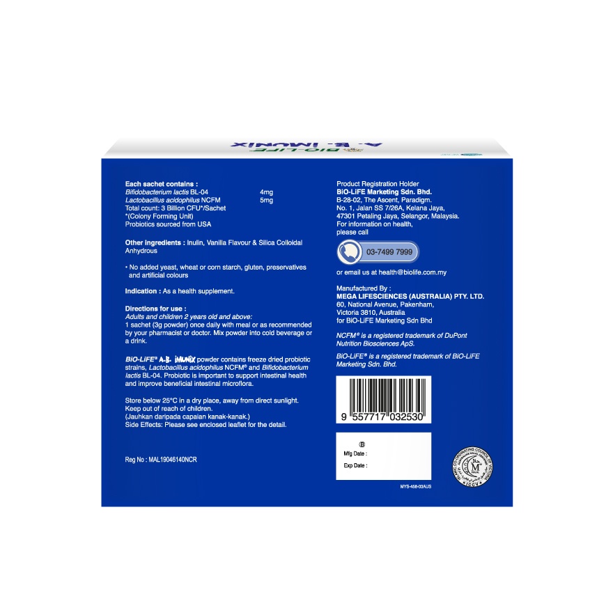 AB Immunix 30 sachets