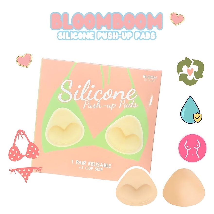Silicone Push-Up +1 Cup Pads 2s image