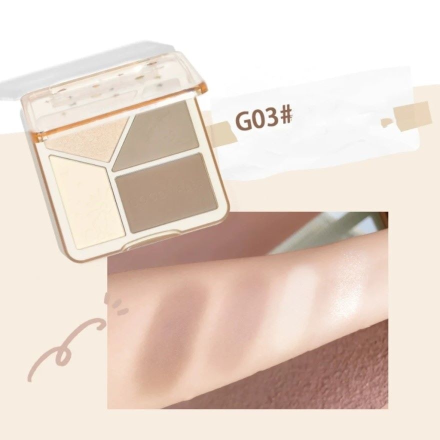 Light Shadow Flawless Highlight Contouring Palette G03