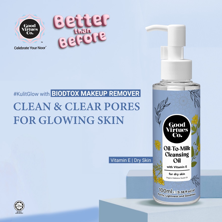 Oil-To-Milk Cleansing Oil with Vitamin E 100ml image
